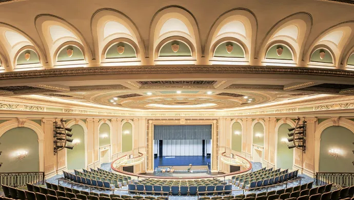 三维激光扫描等技术助力"90岁"上海音乐厅华丽"回归"